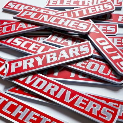 🔥Hot Sale 49% off🌟12 Pack of Magnetic Toolbox Labels🔩